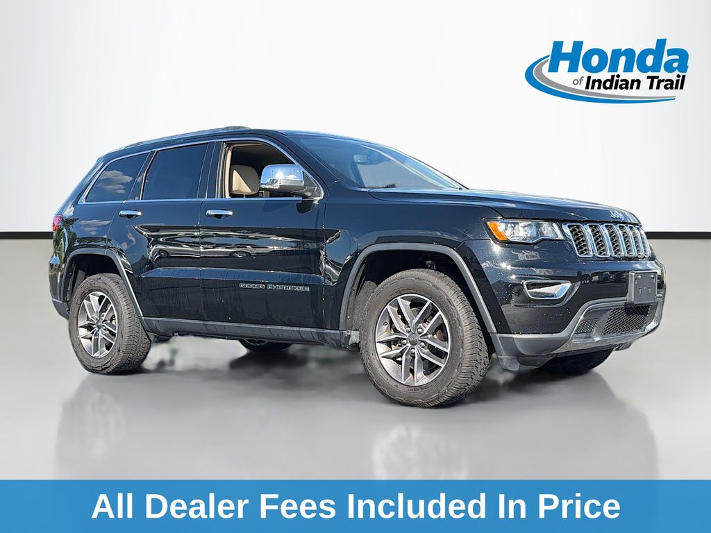 Diamond Black Crystal Pearlcoat 2021 Jeep Grand Cherokee SUV / Crossover Four-Wheel Drive 8-Speed Automatic