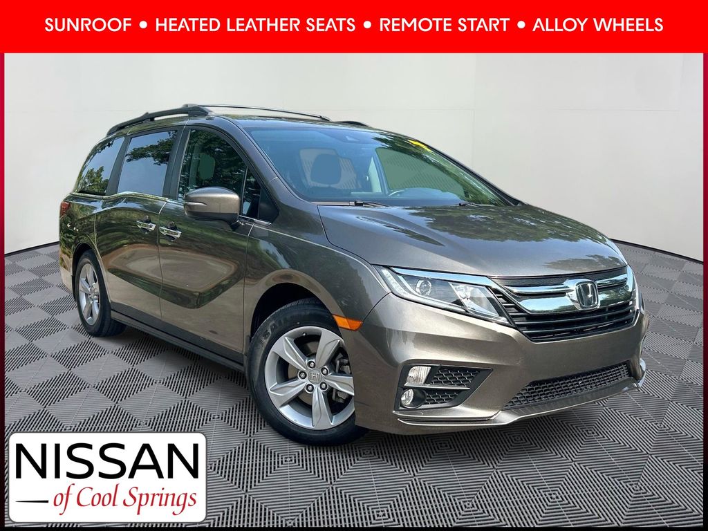 Pacific Pewter Metallic 2020 Honda Odyssey Minivan Front-Wheel Drive Automatic
