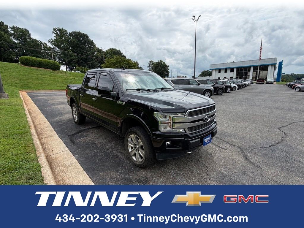 Black Metallic 2020 Ford F-150 Pickup Truck Four-Wheel Drive Automatic