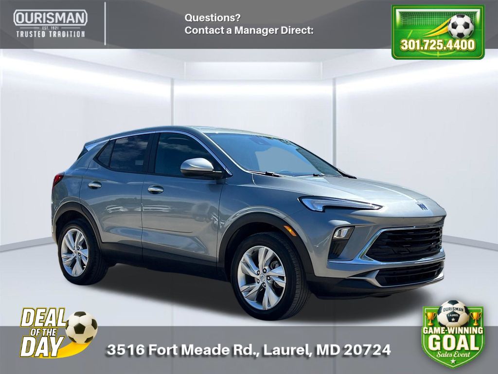 Gray Metallic 2025 Buick Encore GX Preferred FWD SUV / Crossover Front-Wheel Drive Continuously Variable Transmission