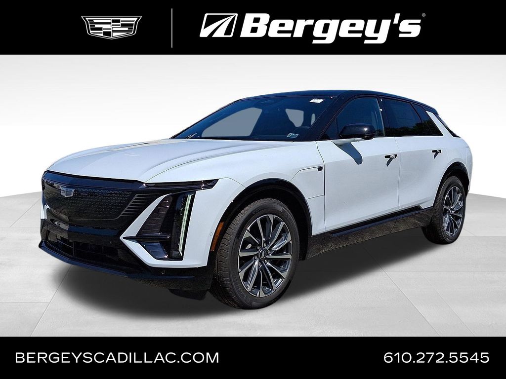 Vibrant White Tricoat 2026 Cadillac LYRIQ SUV / Crossover All-Wheel Drive 1-Speed Automatic