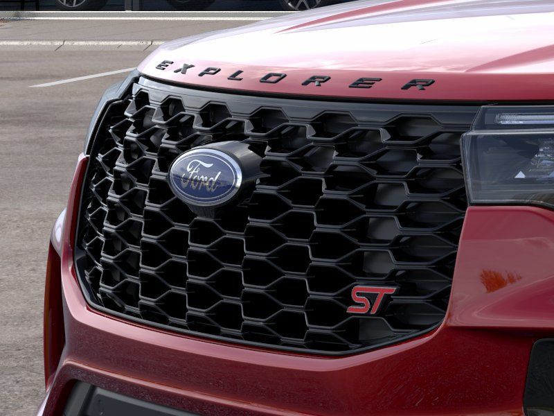 2026 Rapid Red Metallic Tinted Clearcoat Ford Explorer ST 4X4 SUV