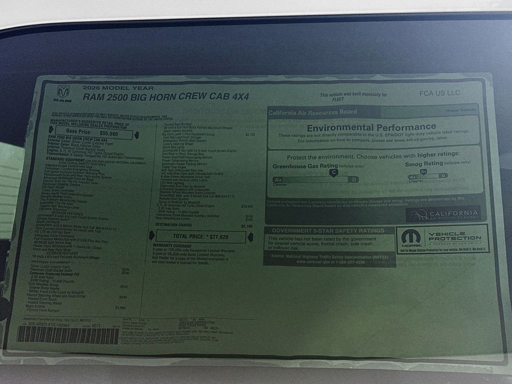 New 2026 Silver Ram Big Horn 12in image 21