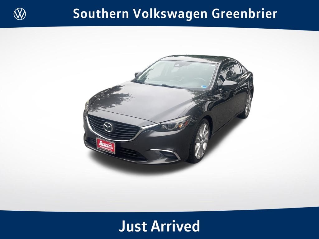 Machine Gray 2017 Mazda MAZDA6 Touring Sedan FWD Sedan Front-Wheel Drive 6-Speed Automatic