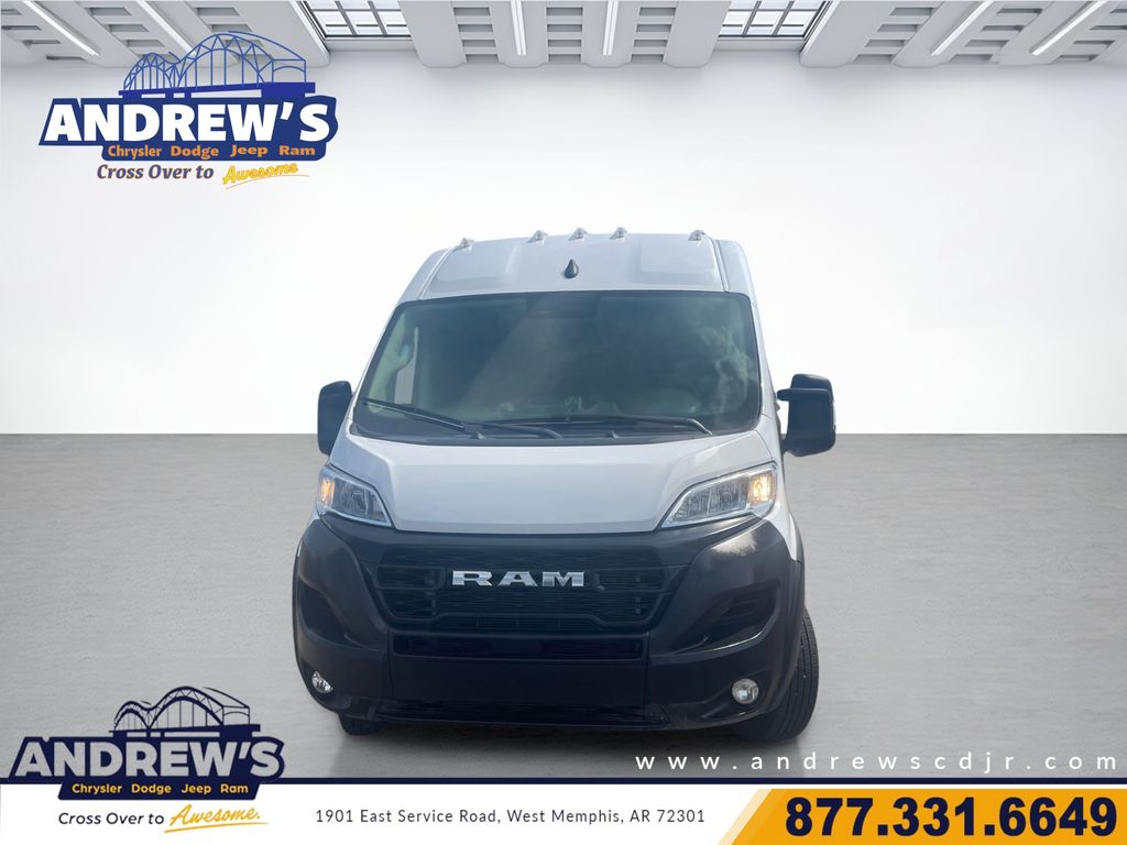 Bright White Clearcoat 2024 RAM ProMaster Van  9-Speed Automatic