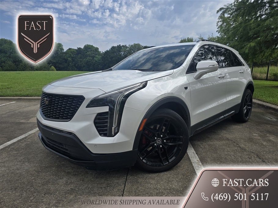 Crystal White 2021 Cadillac XT4 SUV / Crossover Front-Wheel Drive 9-Speed Automatic