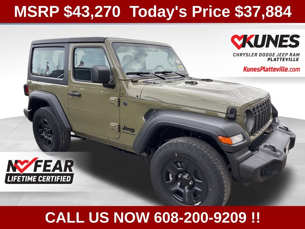 41 2026 Jeep Wrangler Sport 2-Door 4WD SUV / Crossover Four-Wheel Drive 8-Speed Automatic