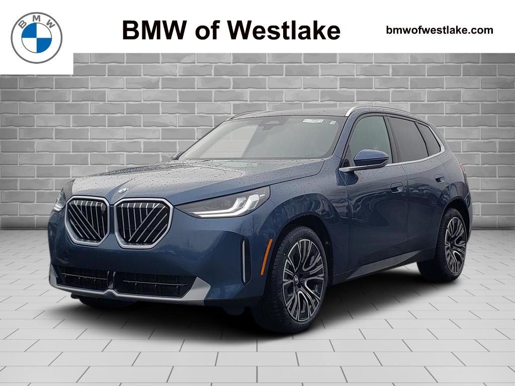 Arctic Race Blue Metallic 2026 BMW X3 SUV / Crossover All-Wheel Drive 8-Speed Automatic