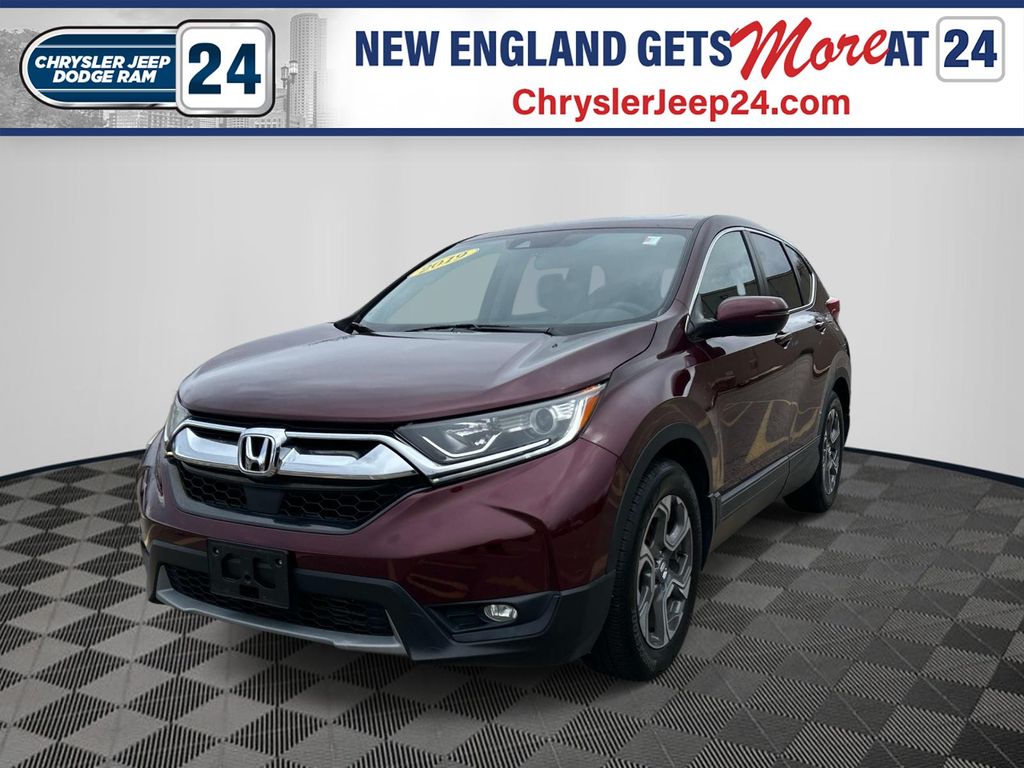 Red 2019 Honda CR-V EX FWD SUV / Crossover Front-Wheel Drive Continuously Variable Transmission