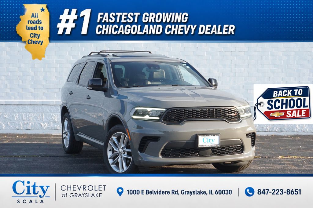 Destroyer Gray Clearcoat 2024 Dodge Durango SUV / Crossover All-Wheel Drive 8-Speed Automatic