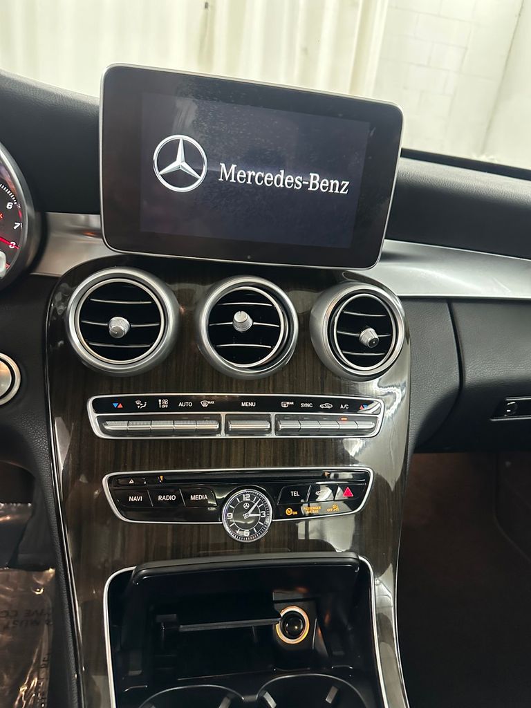 used 2018 Mercedes-Benz C-Class car, priced at $16,985