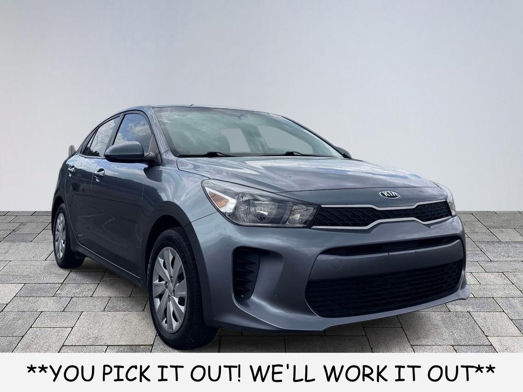 Phantom Gray 2020 Kia Rio S FWD Sedan Front-Wheel Drive Continuously Variable Transmission