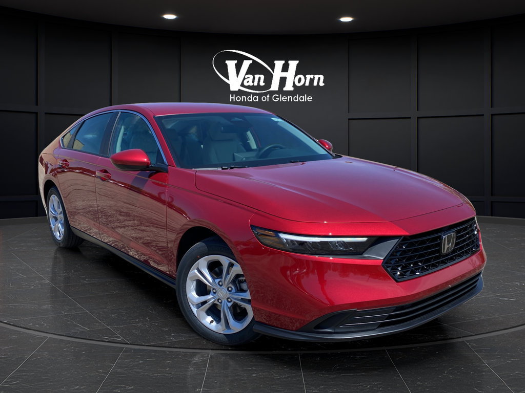 New 2026 Honda Accord LX 4D Sedan | #V207611N | Van Horn