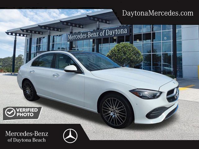 Polar White 2026 Mercedes-Benz C-Class Sedan Rear-Wheel Drive 9-Speed Automatic