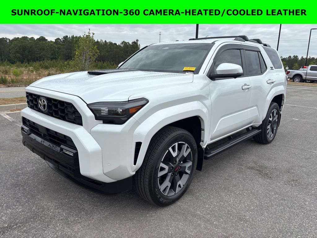 White (Wind Chill Pearl) 2025 Toyota 4Runner TRD Sport Premium RWD SUV / Crossover 4X2 8-Speed Automatic
