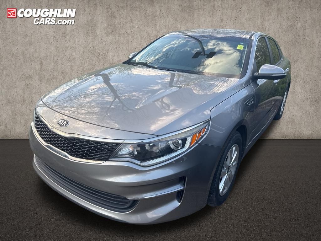 Titanium Silver 2016 Kia Optima LX Sedan Front-Wheel Drive 6-Speed Automatic