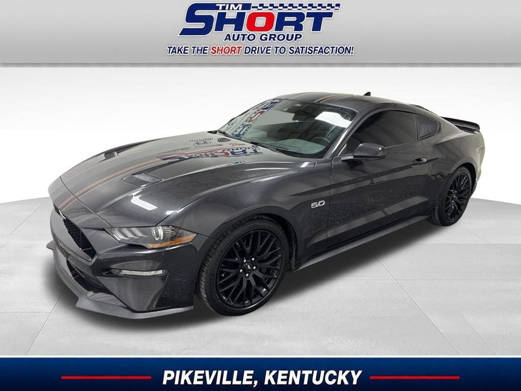 Gray Metallic 2022 Ford Mustang Coupe Rear-Wheel Drive Automatic