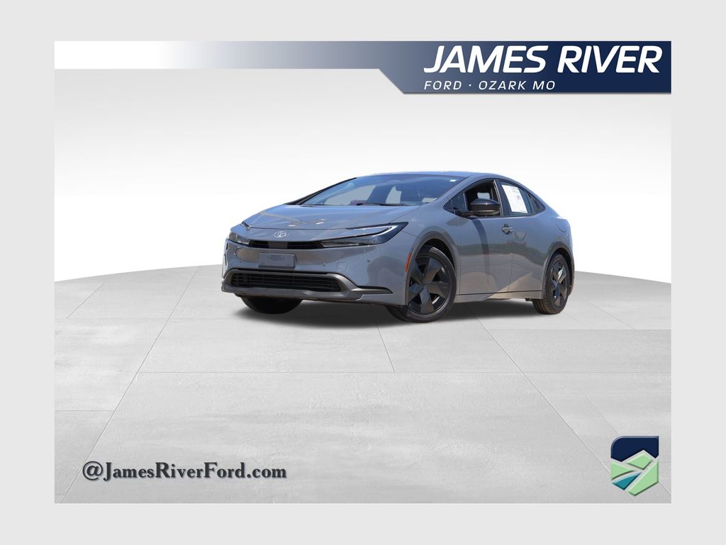 Gray 2025 Toyota Prius Hatchback Front-Wheel Drive Continuously Variable Transmission