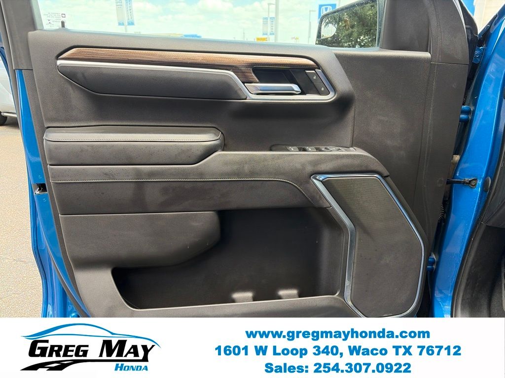 2022 Chevrolet Silverado 1500 LT Blue at Greg May Honda