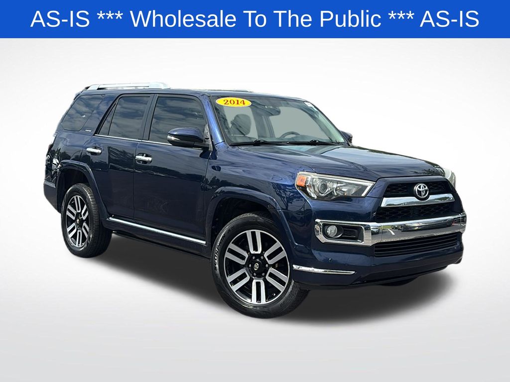 Nautical Blue Pearl 2014 Toyota 4Runner SUV / Crossover All-Wheel Drive 5-Speed Automatic Overdrive