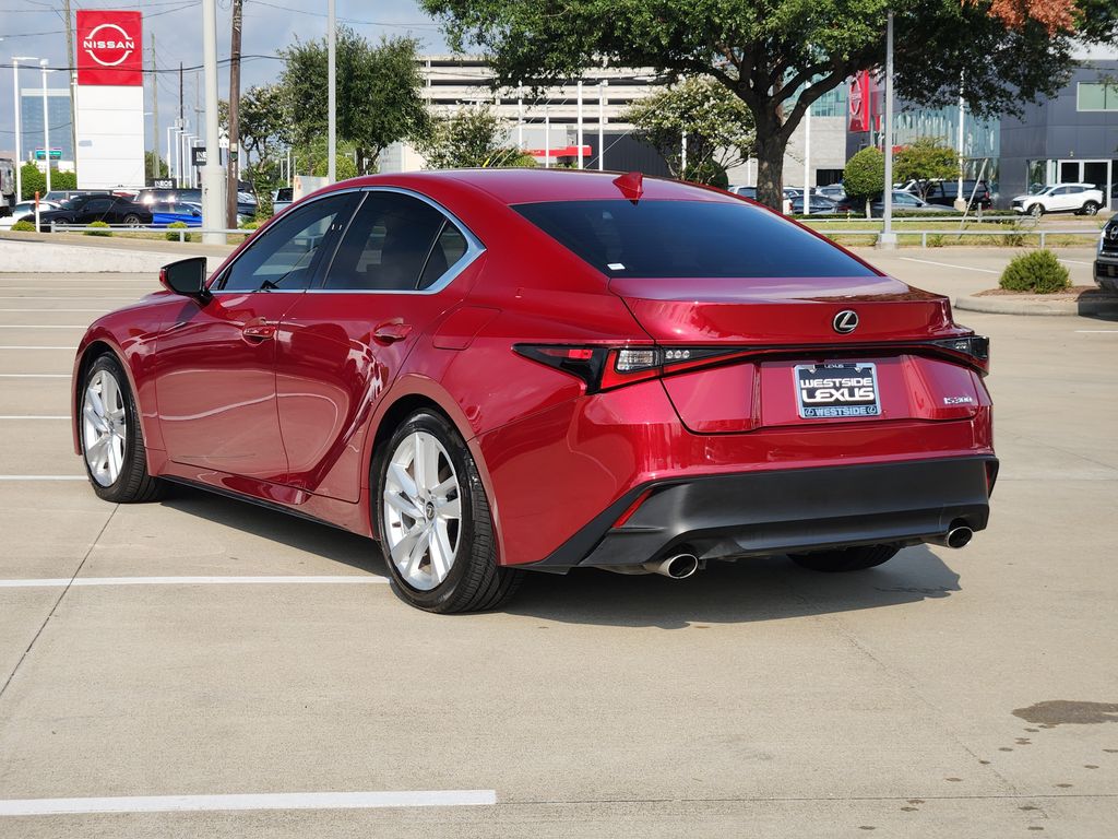 2024 Lexus IS 300 Red at Westside Lexus