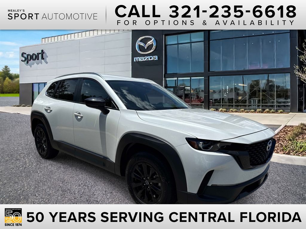 White (Wind Chill Pearl) 2025 Mazda CX-50 SUV / Crossover All-Wheel Drive 6-Speed Automatic