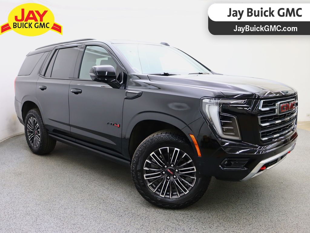 Onyx Black 2025 GMC Yukon AT4 4WD SUV / Crossover Four-Wheel Drive