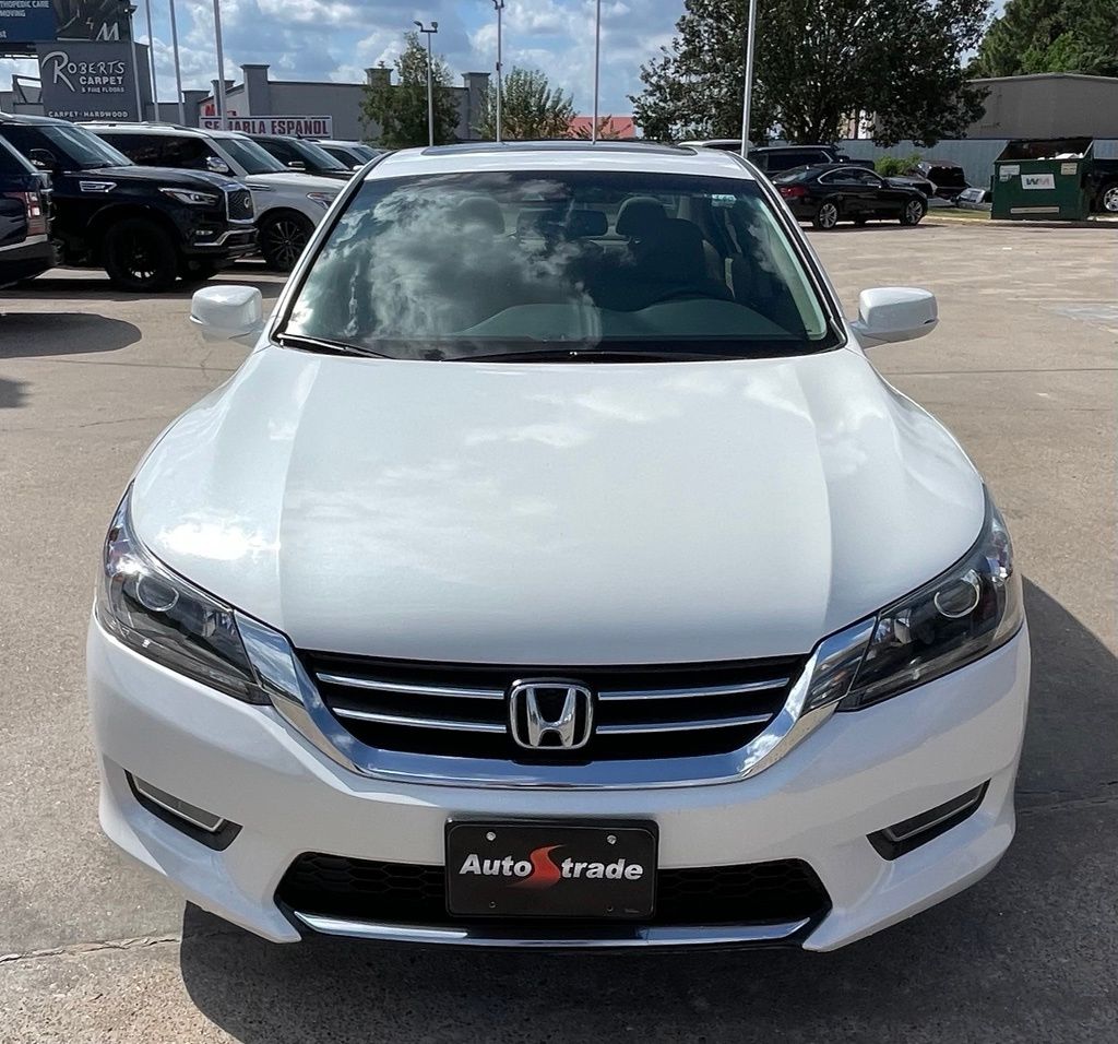 2013 Honda Accord EX-L White at Emmons Autoplex