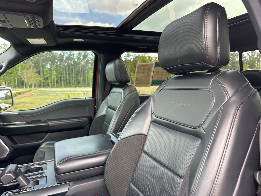 2022 Rapid Red Metallic Tinted Clearcoat Ford F-150 Raptor 4X4 Truck
