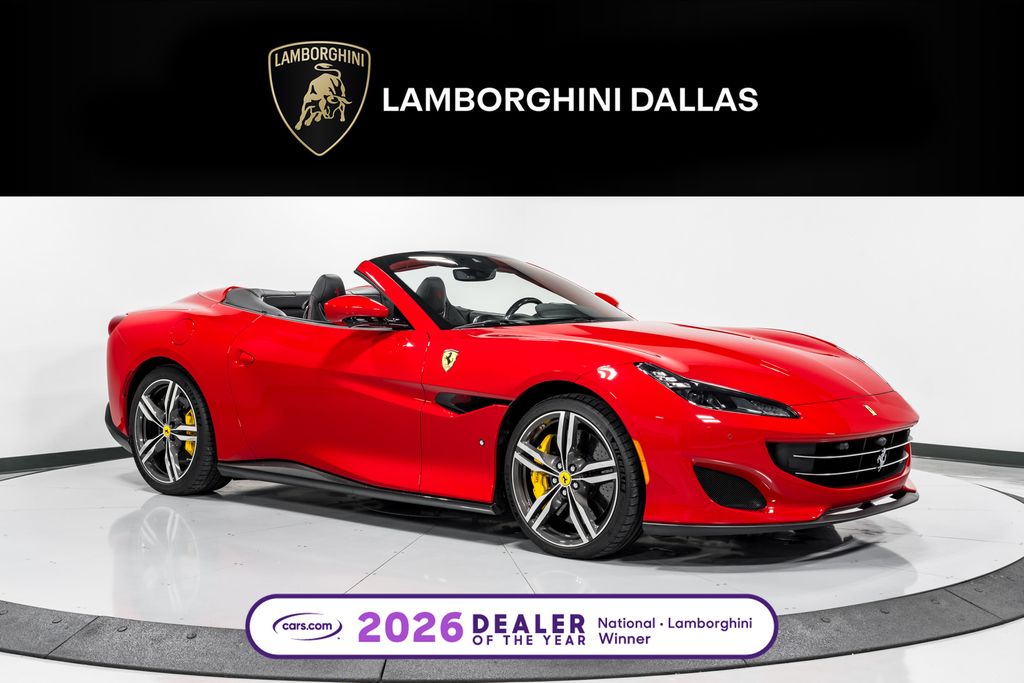 Rosso Corsa 2020 Ferrari Portofino Convertible RWD Convertible Rear-Wheel Drive 7-Speed Automatic