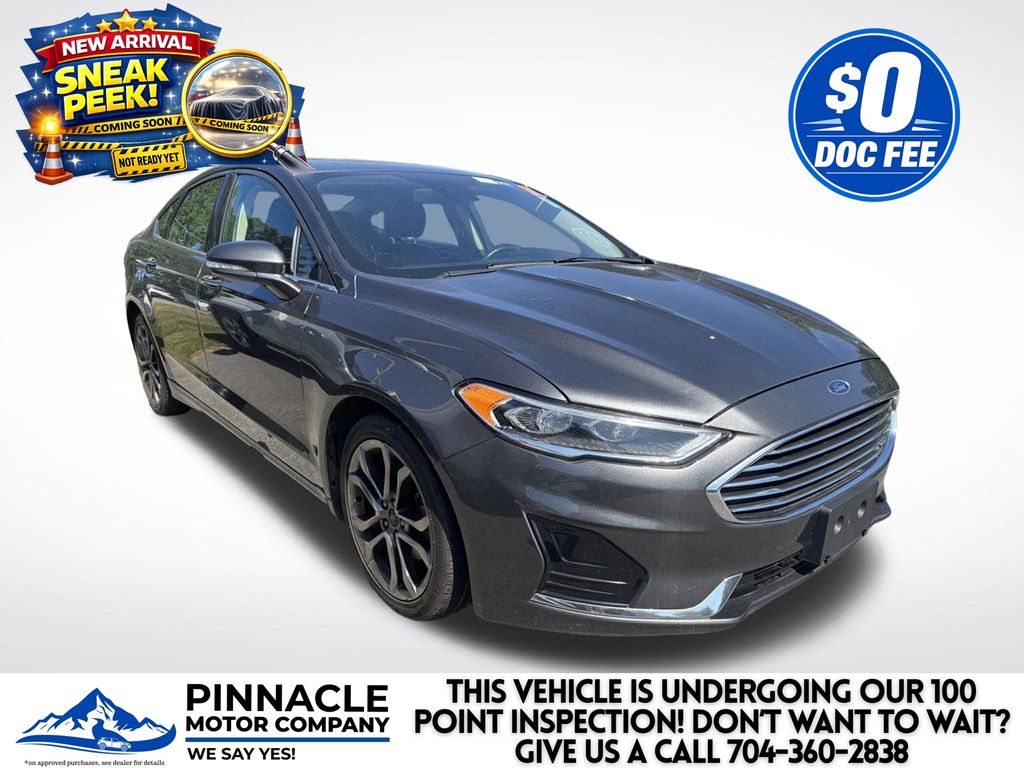Gray (Magnetic) 2020 Ford Fusion SEL FWD Sedan Front-Wheel Drive 6-Speed Automatic