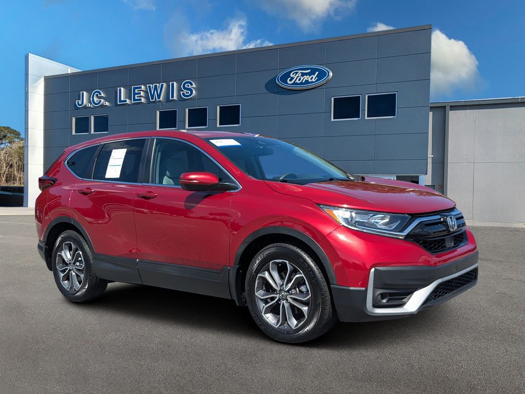 Radiant Red Metallic 2022 Honda CR-V SUV / Crossover Front-Wheel Drive Continuously Variable Transmission