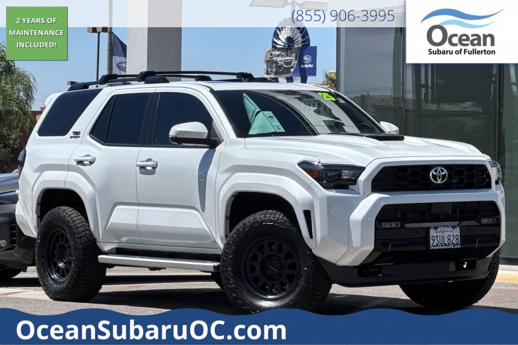 Ice Cap 2025 Toyota 4Runner SUV / Crossover Four-Wheel Drive 8-Speed Automatic