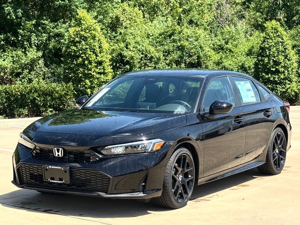 2026 Honda Civic Sport Black at Community Honda