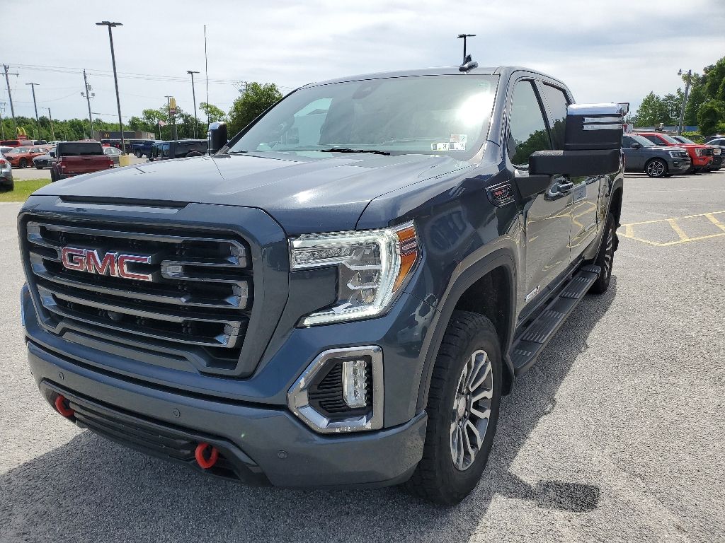 2021 GMC Sierra 1500 AT4 Blue at Bob Mills Chevrolet