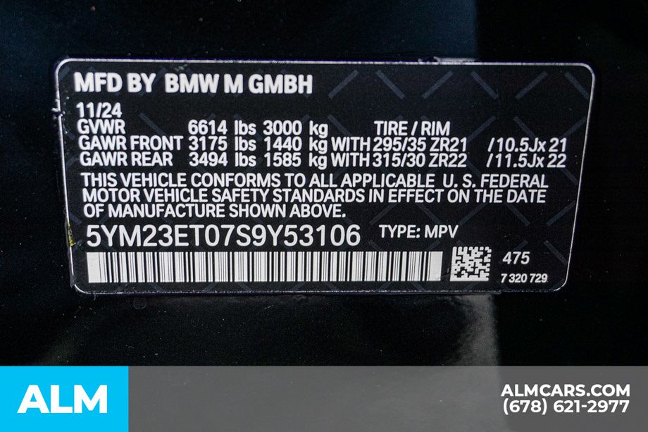 Used 2025 Black BMW Base image 63