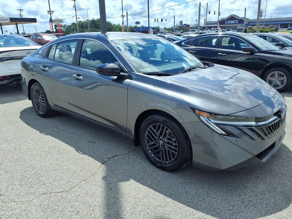 Gray (Gun Metallic) 2026 Nissan Sentra Sedan Front-Wheel Drive Continuously Variable Transmission