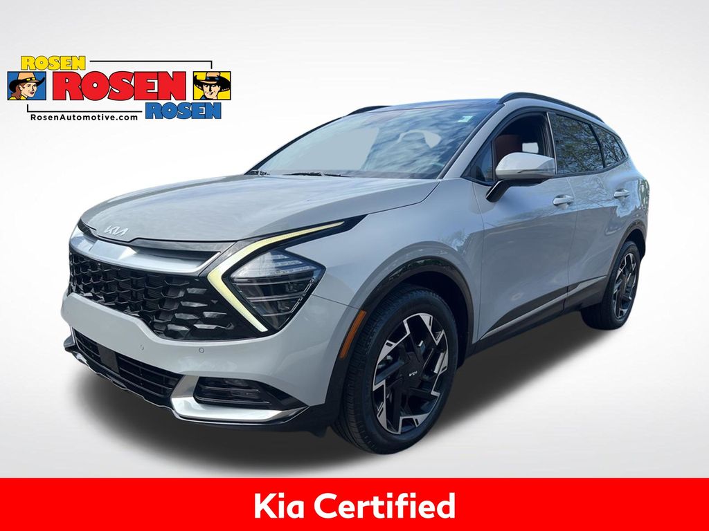 Wolf Gray 2024 Kia Sportage SUV / Crossover All-Wheel Drive 8-Speed Automatic