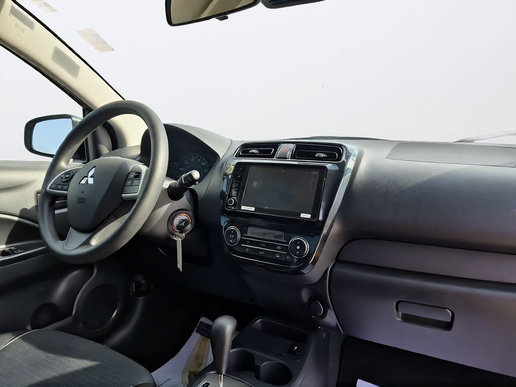 2023 Mitsubishi Mirage G4 ES White at DeMontrond Ford