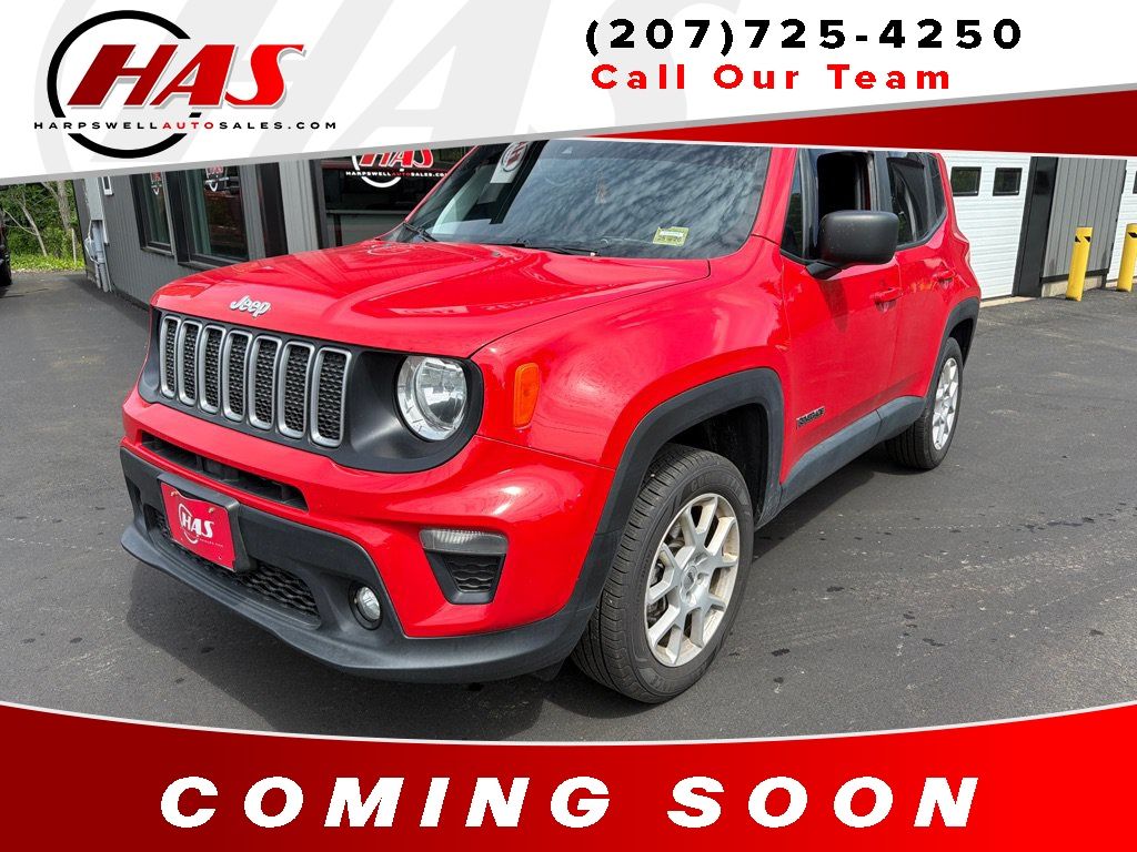 Colorado Red Clearcoat 2022 Jeep Renegade SUV / Crossover Four-Wheel Drive 9-Speed Automatic