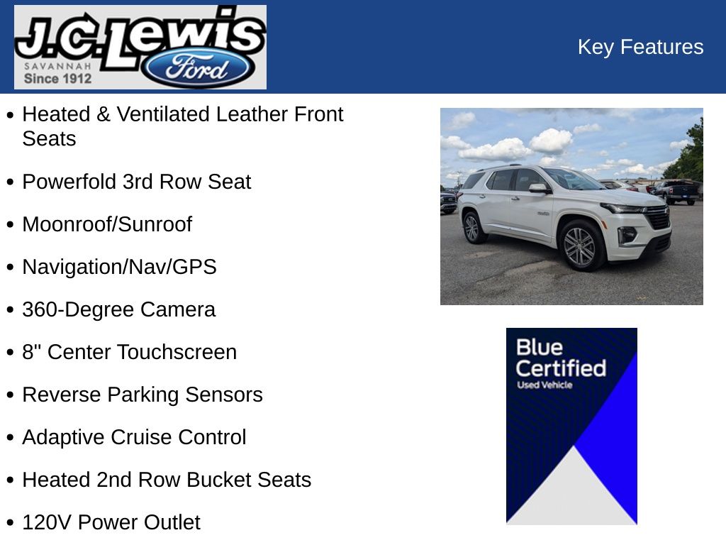 2023 Chevrolet Traverse High Country
