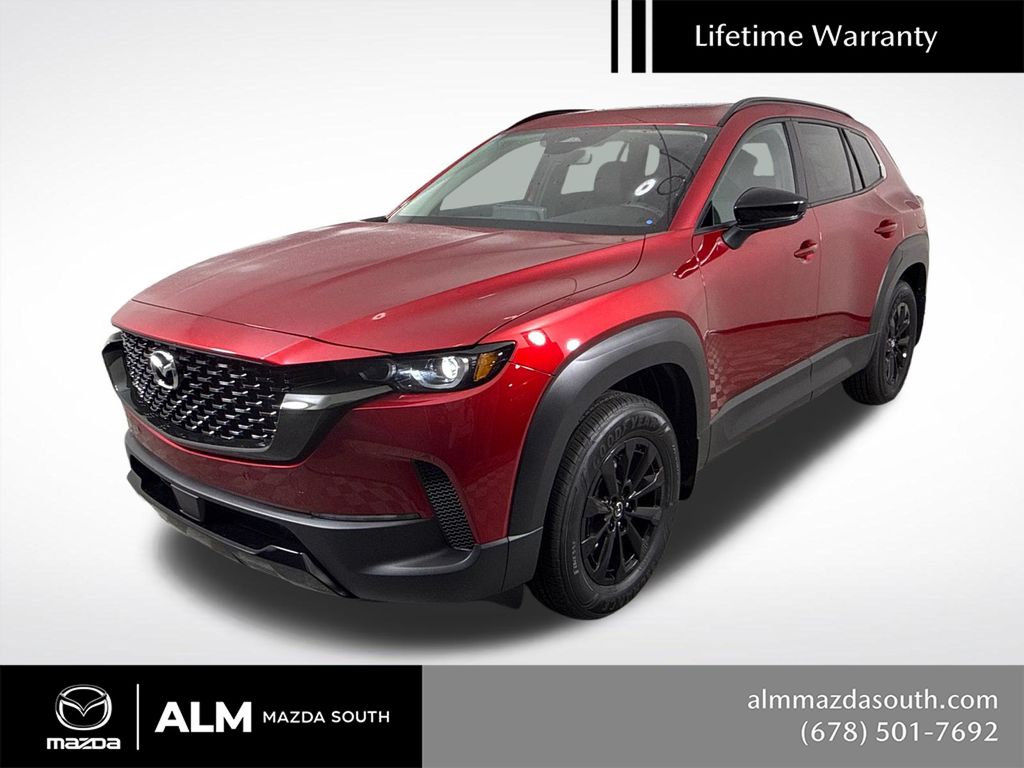 Soul Red Crystal Metallic 2026 Mazda CX-50 Hybrid Premium AWD SUV / Crossover All-Wheel Drive Continuously Variable Transmission