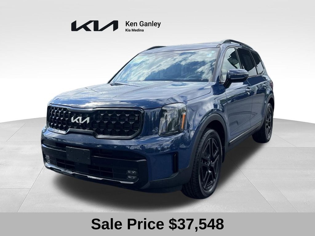 Midnight Lake Blue 2024 Kia Telluride SUV / Crossover All-Wheel Drive 8-Speed Automatic
