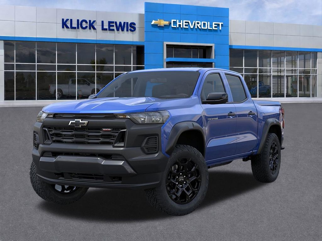 2026 Chevrolet Colorado Trail Boss Blue at Klick Lewis Buick Chevrolet