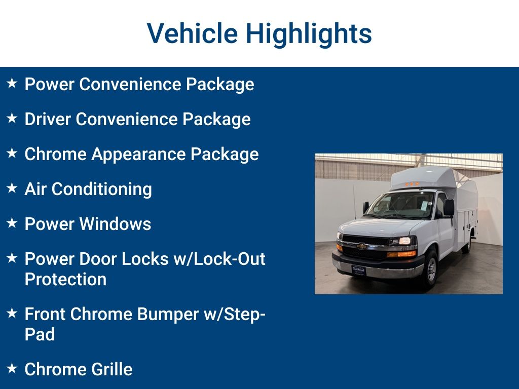 2025 Chevrolet Express 3500 Work Van
