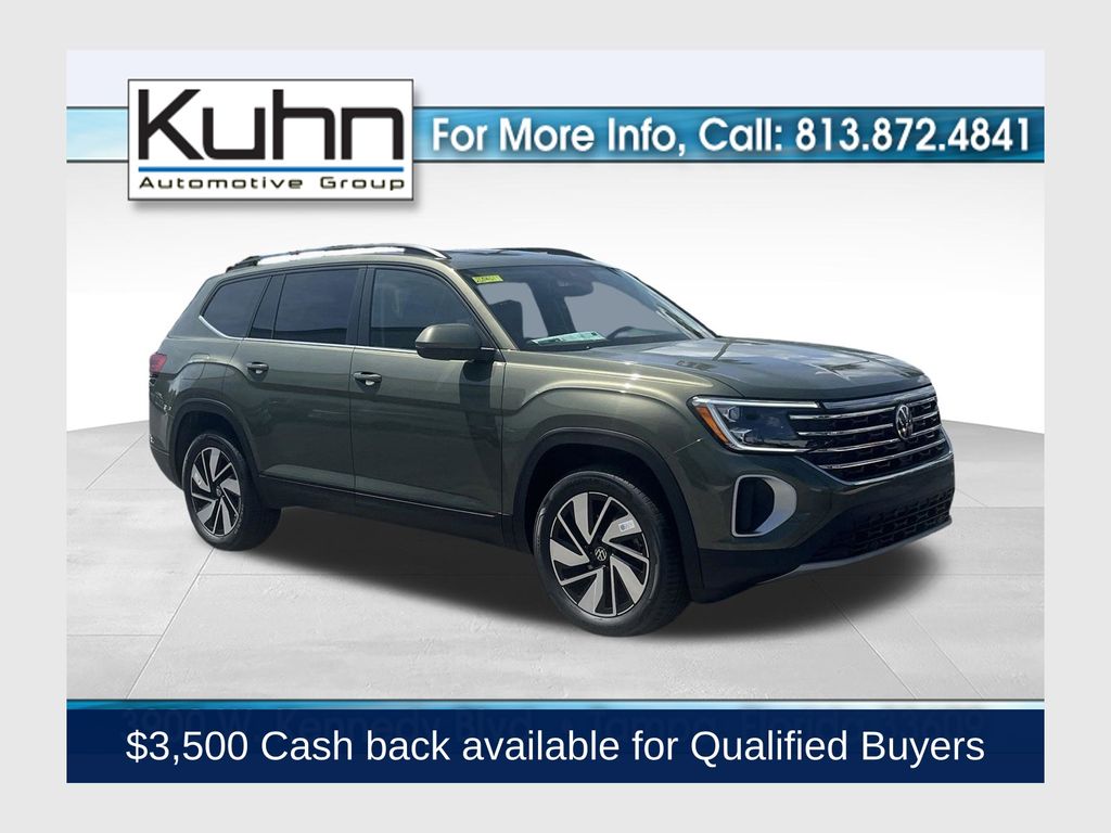 Avocado Green Pearl 2026 Volkswagen Atlas SUV / Crossover Front-Wheel Drive 8-Speed Automatic
