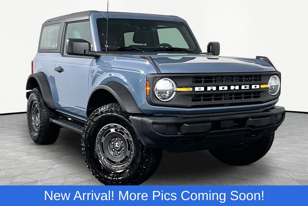 Blue (Azure Gray Metallic) 2025 Ford Bronco 2-Door 4WD SUV / Crossover Four-Wheel Drive Automatic