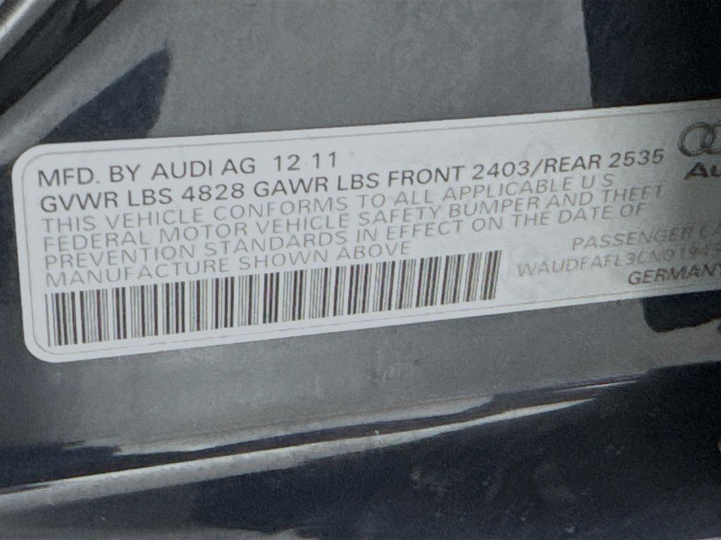 Used Car 2012 Audi A4  2.0t Premium For Sale Under $12,000 In Austin, Texas