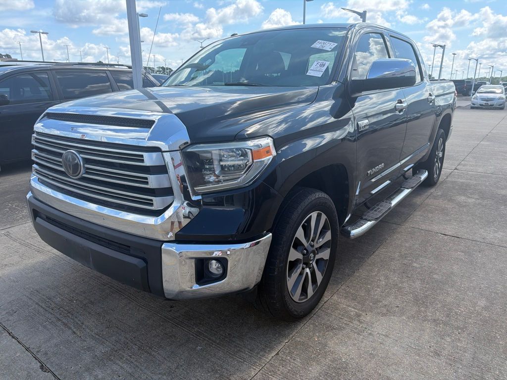Midnight Black Metallic 2019 Toyota Tundra Pickup Truck 4X2 6-Speed Automatic Overdrive