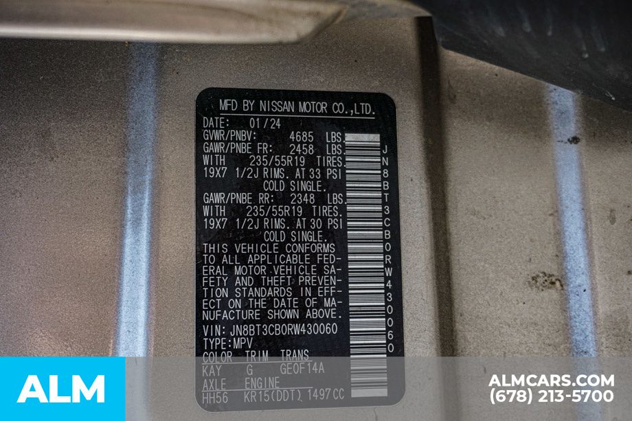 Used 2024 Gold Nissan SL image 60